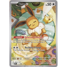 POKEMON EVOLUCIONES PRISMATICAS CARTA EEVEE IR PROMO