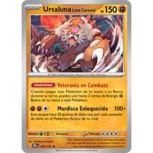 POKEMON PRISMATIC EVOLUTIONS CARTA BLOODMOON URSALUNA HOLO