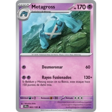 POKEMON JOURNEY TOGETHER CARTA METAGROSS HOLO
