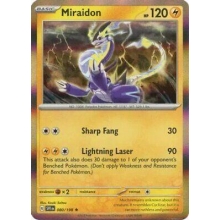 POKEMON SCARLET & VIOLET CARTA MIRAIDON HOLO