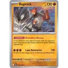 POKEMON AVENTURAS COMPARTIDAS CARTA REGIROCK HOLO