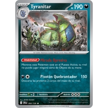POKEMON AVENTURAS COMPARTIDAS CARTA TYRANITAR HOLO