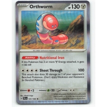POKEMON PALDEA EVOLVE CARTA ORTHWORM HOLO