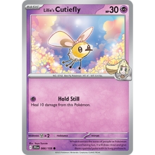 POKEMON DESTINOS DE PALDEA CARTA CUTIEFLY DE LILLIE REVERSE