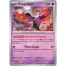 POKEMON PRISMATIC EVOLUTIONS CARTA FEZANDIPITI REVERSE