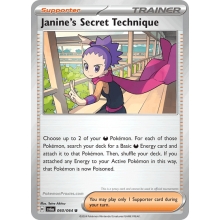 POKEMON PRISMATIC EVOLUTIONS CARTA JANINE`S SECRET ART REVERSE