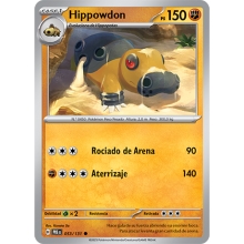 POKEMON PRISMATIC EVOLUTIONS CARTA HIPPOWDON REVERSE