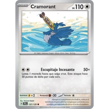 POKEMON JOURNEY TOGETHER CARTA CRAMORANT REVERSE