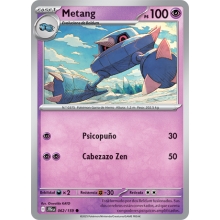 POKEMON JOURNEY TOGETHER CARTA METANG REVERSE