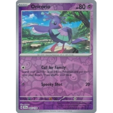 POKEMON JOURNEY TOGETHER CARTA ORICORIO REVERSE