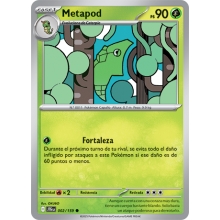 POKEMON JOURNEY TOGETHER CARTA METAPOD REVERSE
