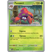 POKEMON JOURNEY TOGETHER CARTA PARASECT REVERSE