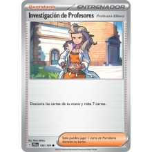 POKEMON JOURNEY TOGETHER CARTA PROFESSORA?S RESEARCH REVERSE