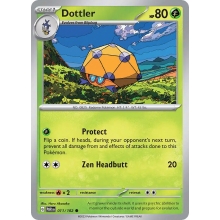 POKEMON PARADOX RIFT CARTA DOTTLER REVERSE