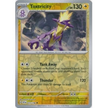 POKEMON SCARLET & VIOLET CARTA TOXTRICITY REVERSE