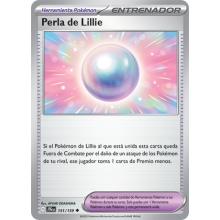 POKEMON AVENTURAS COMPARTIDAS CARTA PERLA DE LILLIE REVERSE