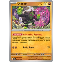POKEMON EVOLUCIONES PRISMATICAS CARTA OKIDOGI REVERSE