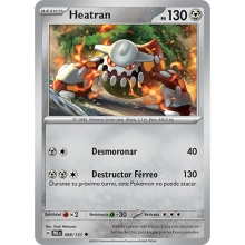 POKEMON PRISMATIC EVOLUTIONS CARTA HEATRAN POCO COMA?N