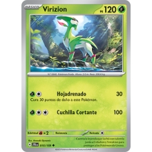 POKEMON JOURNEY TOGETHER CARTA VIRIZION POCO COMA?N