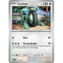 POKEMON PARADOX RIFT CARTA CYCLIZAR POCO COMA?N