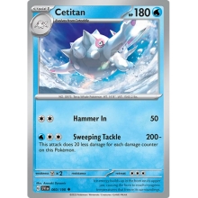 POKEMON SCARLET & VIOLET CARTA CETITAN POCO COMA?N