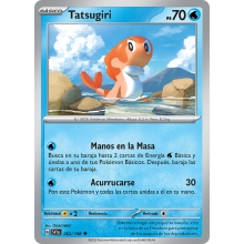POKEMON SCARLET & VIOLET CARTA TATSUGIRI POCO COMA?N