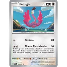 POKEMON OBSIDIAN FLAMES CARTA FLAMIGO POCO COMA?N