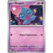 POKEMON AVENTURAS COMPARTIDAS CARTA SHUPPET REVERSE
