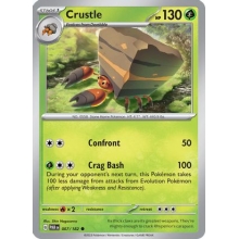 POKEMON PALDEA EVOLVE CARTA CRUSTLE REVERSE
