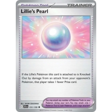 POKEMON AVENTURAS COMPARTIDAS CARTA PERLA DE LILLIE POCO COMA?N