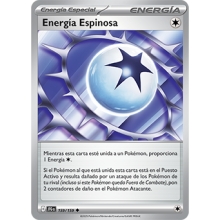 POKEMON AVENTURAS COMPARTIDAS CARTA ENERGA?A ESPINOSA POCO COMA?N