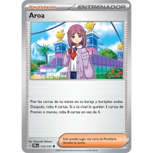 POKEMON EVOLUCIONES PRISMATICAS CARTA AROA POCO COMA?N