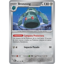 POKEMON EVOLUCIONES PRISMATICAS CARTA BRONZONG POCO COMA?N