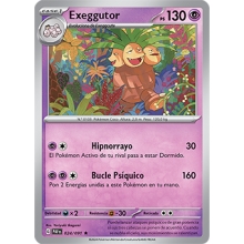 POKEMON EVOLUCIONES PRISMATICAS CARTA EXEGGUTOR POCO COMA?N