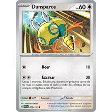 POKEMON PRISMATIC EVOLUTIONS CARTA DUNSPARCE COMA?N
