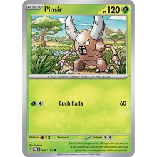 POKEMON PRISMATIC EVOLUTIONS CARTA PINSIR COMA?N