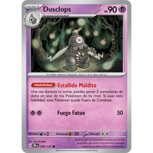 POKEMON PRISMATIC EVOLUTIONS CARTA DUSCLOPS COMA?N