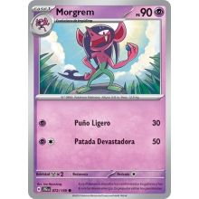 POKEMON JOURNEY TOGETHER CARTA MORGREM COMA?N