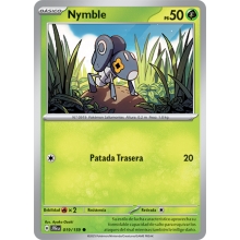 POKEMON JOURNEY TOGETHER CARTA NYMBLE COMA?N