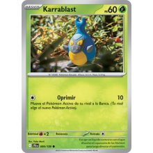 POKEMON JOURNEY TOGETHER CARTA KARRABLAST COMA?N