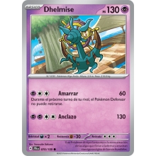 POKEMON JOURNEY TOGETHER CARTA DHELMISE COMA?N