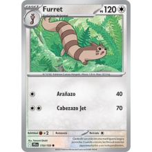 POKEMON JOURNEY TOGETHER CARTA FURRET COMA?N