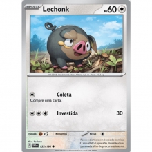 POKEMON SCARLET & VIOLET CARTA LECHONK COMA?N