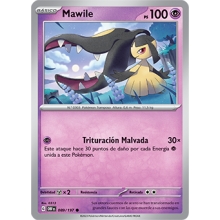 POKEMON OBSIDIAN FLAMES CARTA MAWILE COMA?N