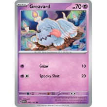 POKEMON OBSIDIAN FLAMES CARTA GREAVARD COMA?N