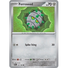 POKEMON PARADOX RIFT CARTA FERROSEED COMA?N