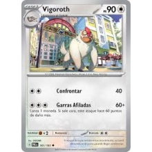 POKEMON PALDEA EVOLVE CARTA VIGOROTH POCO COMA?N