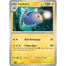 POKEMON DESTINOS DE PALDEA CARTA LANTURN POCO COMA?N