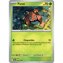 POKEMON AVENTURAS COMPARTIDAS CARTA PARAS COMUN