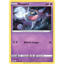 POKEMON AVENTURAS COMPARTIDAS CARTA SHUPPET COMA?N